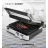 Gratar electric POLARIS PGP2402, Inchis,  2000 W,  Inox, 29x23