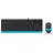 Kit (tastatura+mouse) A4TECH F1010 Black/Blue