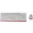 Комплект (клавиатура+мышь) A4TECH F1010 White/Pink