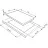 Plita incorporabila cu gaz SMEG P755SB, Gaz,  5 arzatoare,  Inox emaliat,  Arzator Express,  Aprindere electrica,  Alb