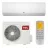 Aparat de aer conditionat TCL TAC-24CHSA/VB, 24000 BTU,  Functie racire,  Functie incalzire,  Suprafata 70 m2,  56 dB,  Alb