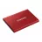 Hard disk extern Samsung Portable SSD T7 Red, 2.0TB, USB3.2,  Type-C