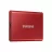 Жёсткий диск внешний Samsung Portable SSD T7 Red, 2.0TB, USB3.2,  Type-C