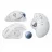 Mouse wireless LOGITECH M575 Trackball White