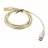 Cablu USB WK Desing Zinc Alloy Data Cable 1M Type-C,  Gold