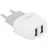 Accesorii GSM WK Desing Caddy Wall Fast Charger 2.4A,  White