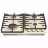 Plita incorporabila cu gaz GORENJE G642CLI, 4 arzatoare,  Email,  Arzator Wok,  Aprindere electrica,  Ivory
