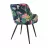 Scaun DP Airis flamingo, Pentru sufragerie,  Lemn,  Stofa,  Flamingo, 80 x 58 x 63