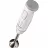 Blender de mana GORENJE HBC564QW, 560 W,  0.5 l,  2 viteze,  Inox,  Alb