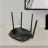 Router wireless MERCUSYS MR70X, Dual band,  Gigabit,  1800Mbps,  Negru