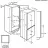 Frigider incorporabil ELECTROLUX KNT2LF18S, 267 l,  Dezghetare Automata,  Manuala,  Congelare rapida,  LCD,  177.2 cm,  Alb, A+