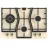 Plita incorporabila cu gaz GORENJE GW6D42CLI, Inox emailat,  4 arzatoare,  Aprindere electrica,  Crema