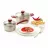 Set vesela Rondell RDS-817, 0.9 l, 2 l, 2.8 l, 14 cm, 18 cm, 20 cm, Inox