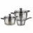 Set vesela Rondell RDS-820, 6 obiecte,  Inox,  16, 20, 24 cm