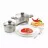 Set vesela Rondell RDS-820, 6 obiecte,  Inox,  16, 20, 24 cm
