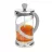 French-press Rondell RDS-838, 0.6 l,  Sticla,  Inox,  Transparent
