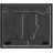 Plita incorporabila cu gaz GORENJE GW 6D42 CLB, 4 arzatoare,  Email,  Arzator Wok,  Aprindere electrica,  Negru