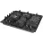 Plita incorporabila cu gaz GORENJE GW 6D42 CLB, 4 arzatoare,  Email,  Arzator Wok,  Aprindere electrica,  Negru