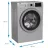 Masina de spalat rufe BEKO WUE7636XSS, Ingusta,  7 kg,  1000 RPM,  15 programe,   Gri, А+++