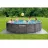Bazin cu cadru metalic INTEX 26742  GreyWood Premium, 16805 l,  457×122 cm,  6-12,  12+,  adulti