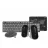 Комплект (клавиатура+мышь) Natec WIRELESS COMBO KEYBOARD+MOUSE+MOUSE PAD+SPEAKERS TETRA,  BLACK/GREY