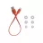 Casti cu fir JBL TUNE 215TWS Pink, TWS