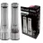 Ustensile de bucatarie Russell Hobbs Salt and Pepper Grinder 23460-56, Otel inoxidabil,  6 x 6 x 23.3,  Argintiu