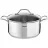 Cratita cu capac Tefal A7024685,  Stainless steel, 4.9 l,  Inox,  Inox