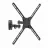 Suport perete BARKAN E3423 FULL MOTION, 13"-58",  -5°,  +15°,  400x400,  25 kg,  Negru