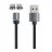 Cablu Xiaomi WSKEN Magnetic Charging Cable USB Micro-USB 1.2m Black