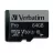 Карта памяти VERBATIM Pro U3 47042, MicroSD 64GB, Class10,  U3,  UHS-I V30,  SD Adapter