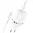Incarcator Hoco N4 Aspiring dual port charger set for Lightning White