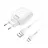 Incarcator Hoco C78A Max energy dual port charger set for Micro White