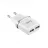 Incarcator Hoco C12 Smart dual USB (Lightning cable) 2.4 A charger set(EU) white