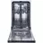 Masina de spalat vase incorporabila GORENJE GV 520E11, 9 seturi,  6 programe,  Control sensor,  44.8 cm,  Alb, A++