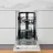 Встраиваемая посудомоечная машина Hotpoint-Ariston WSIC 3M27 C, 14 комплектов,  9 программ,  Электронное управление,  59.5 см,  Белый, A++