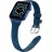 Bratara pentru ceas HELMET Leather Apple watch strap 38/40 M/L Blue