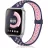 Bratara pentru ceas HELMET Sport Apple watch strap  silica gel 42/44  Blue Rose