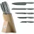 Набор ножей Maestro Mr-1420, 6 предметов в наборе,  Нержавеющая сталь,  Дерево