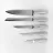 Набор ножей Maestro Mr-1420, 6 предметов в наборе,  Нержавеющая сталь,  Дерево