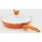 Tigaie cu capac Maestro Mr-1209-22, 22 cm,  Aluminiu,  Ceramica antiaderanta,  Rosu,  Orange