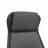 Fotoliu de birou DP Aeron~Black, Otel cromat,  Piele eco,  Gazlift,  Negru, 124-129x71x70