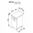 Element bucatarie Ambianta Modul inferior IRIS 400 DI (sertar + usi), Bardolino
