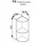 Element bucatarie Ambianta Modul superior IRIS 300 PS (anexa), Bardolino