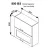 Element bucatarie Ambianta Modul superior IRIS 800 BS (usi cu sticla), Bardolino