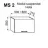 Element bucatarie Ambianta Modul superior suspendat p/u hota Perla MS2 500, Antracit