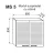 Element bucatarie Ambianta Modul superior usi cu sticla Perla MS5 800, Antracit