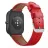 Bratara pentru ceas Xiaomi Strap Leather Amazfit 20mm Red