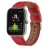 Bratara pentru ceas Xiaomi Strap Leather Amazfit 20mm Red