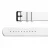 Bratara pentru ceas Xiaomi Strap Leather Amazfit 20mm White